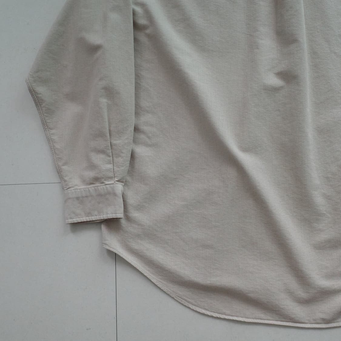 90s 폴로 랄프로렌 빅셔츠 카키 버튼다운 옥스포드 셔츠 L 상품이미지9