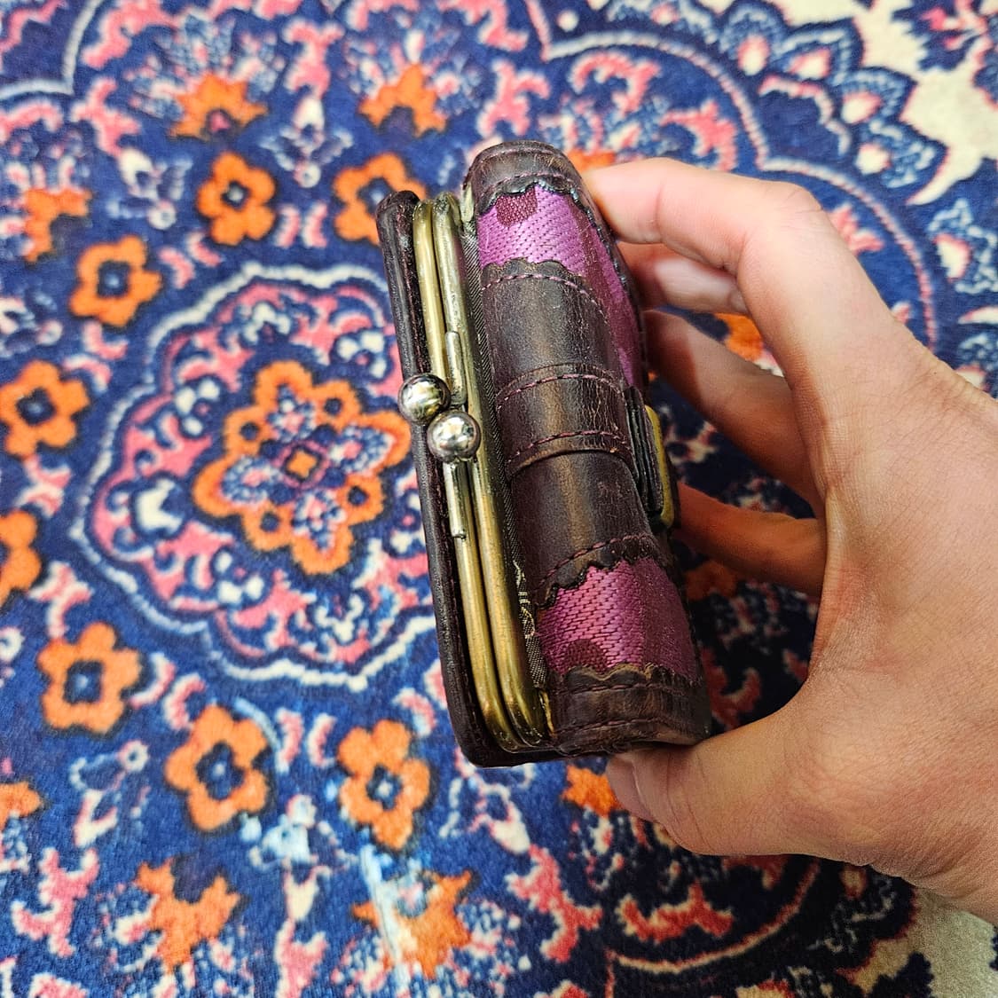 안나수이(ANNA SUI) 빈티지 코인 3단 지갑  상품이미지4