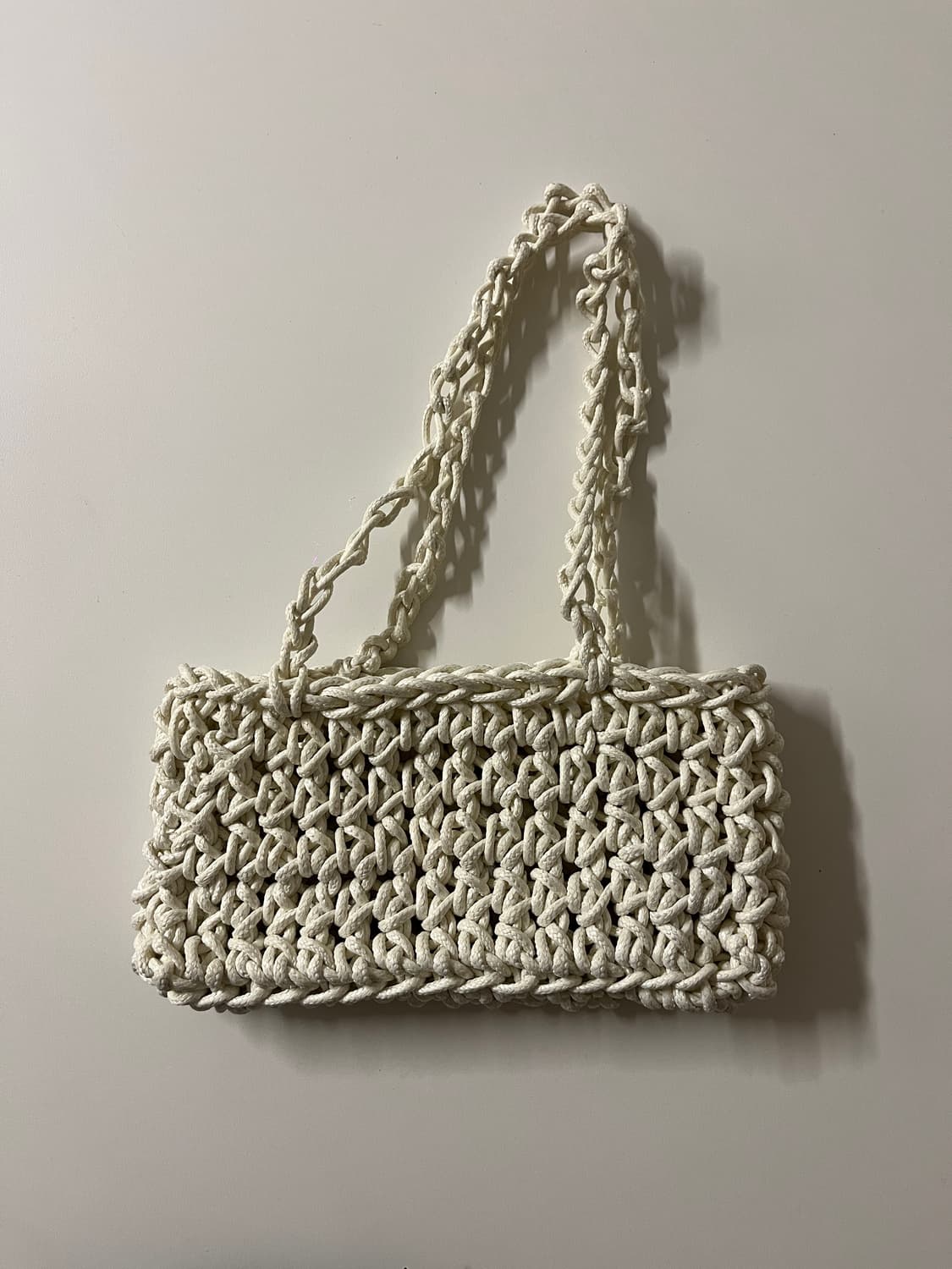 낫띵에브리띵 rectangle bag 아이보리 상품이미지1