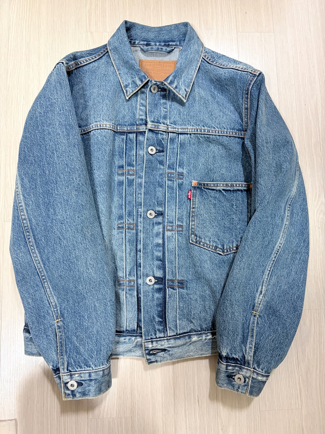 리바이스 1세대 데님자켓, 타입1 m사이즈 상품이미지1