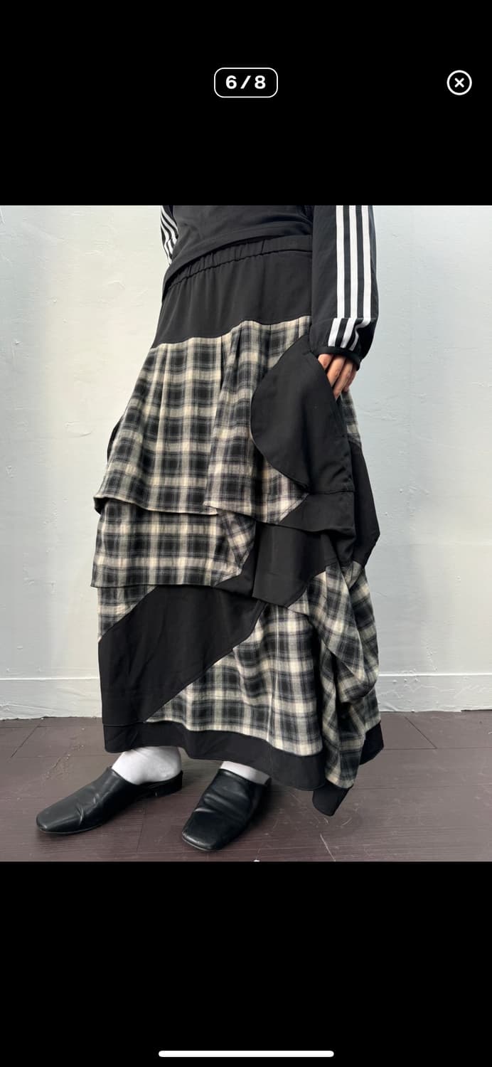 pneumaire design long skirt 상품이미지6