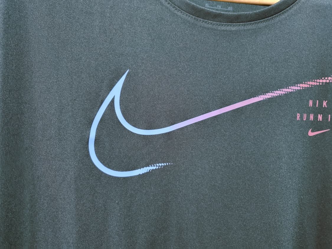 남성 나이키 러닝 드라이핏 런 디비전 기능성 반팔 티 티셔츠 검정 러닝복 상품이미지5