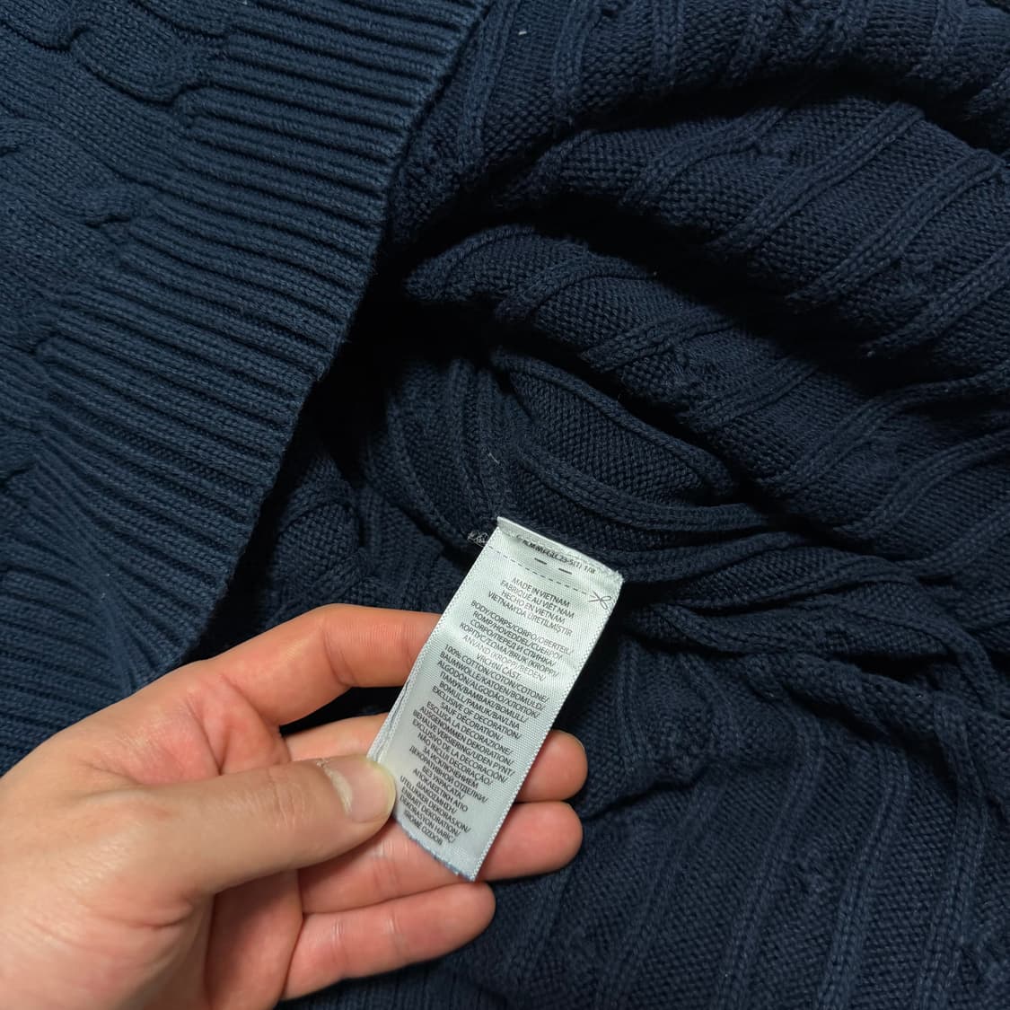 폴로 랄프로렌 케이블 니트 원피스 상품이미지3