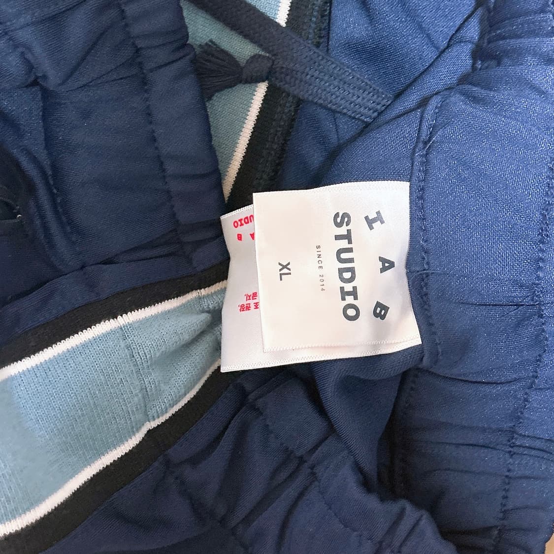 아이앱 스튜디오 트랙 팬츠 네이비 XL 상품이미지3