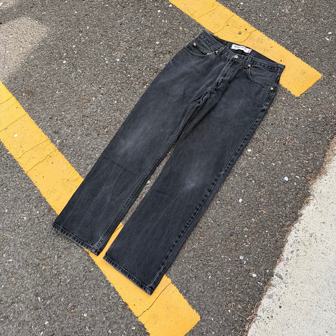 00s 빈티지 리바이스 505 블랙 흑청 상품이미지2