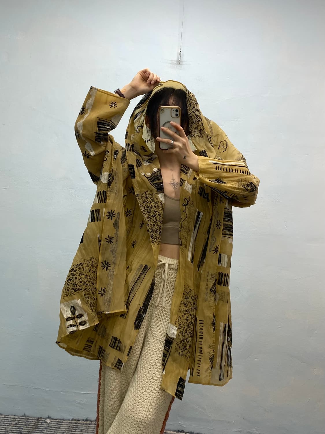 Issey miyake robe coat 상품이미지1