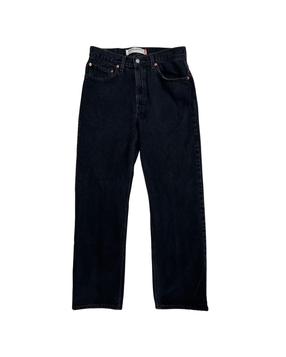 [32x30] Levis 리바이스 505 스트레이트 흑청 블랙 데님 팬츠 상품이미지1