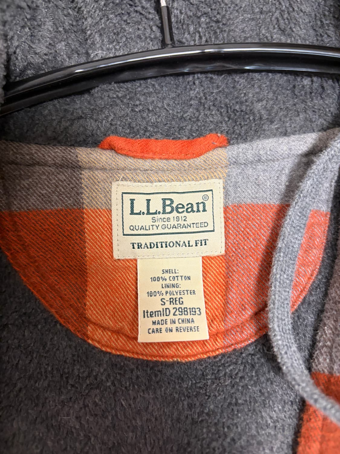 엘엘빈 후리스 셔츠 상품이미지3