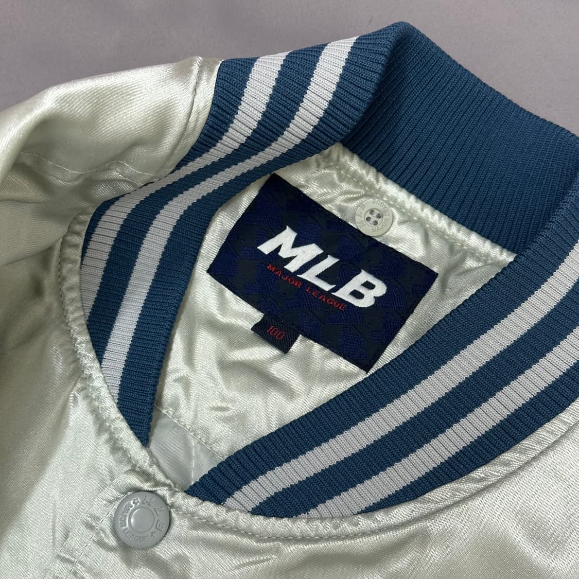 MLB 00s 시카고 화이트삭스 새틴 누빔 야구점퍼 100 상품이미지7