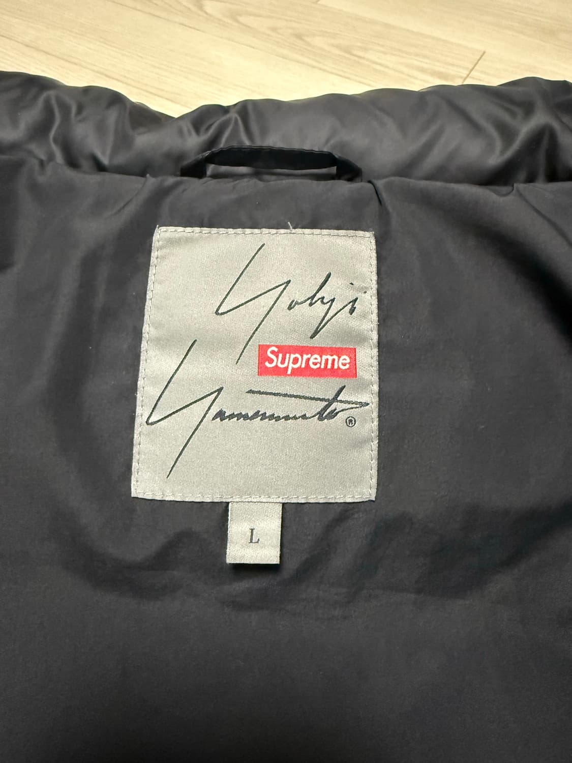 슈프림 요지야마모토 패딩L 상품이미지7