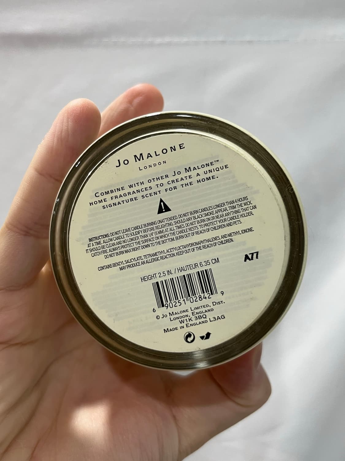 조말론 피오니 앤 블러쉬 스웨이드 캔들 상품이미지3