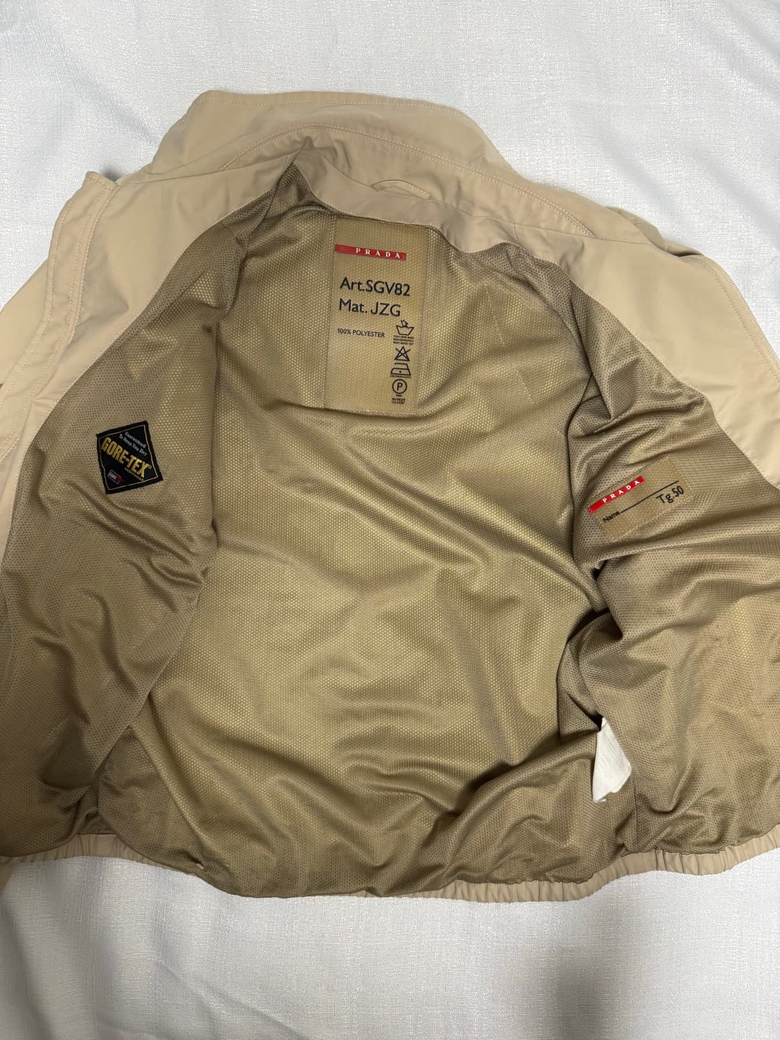 프라다 스포츠 고어택스 바람막이 50 상품이미지5