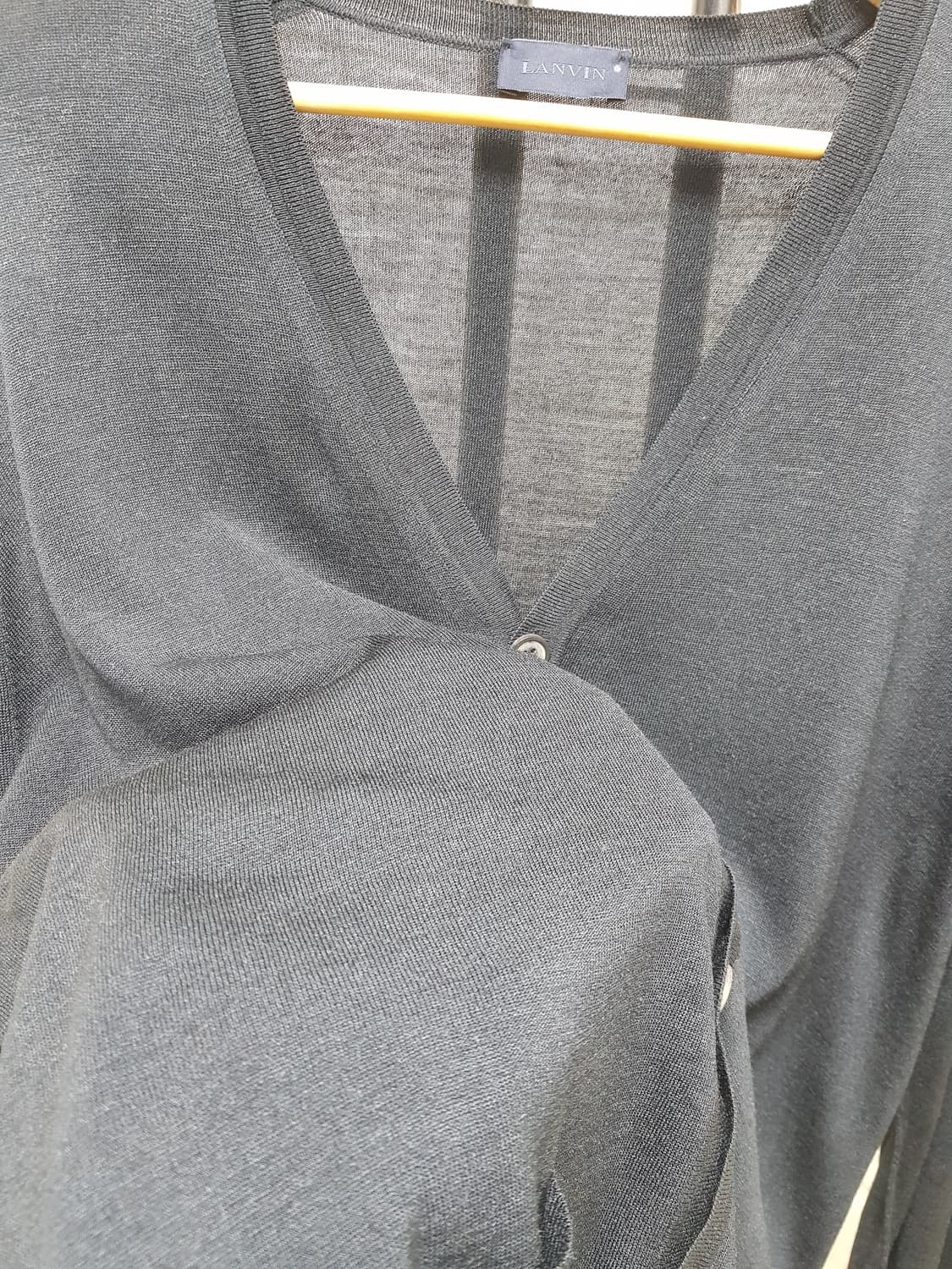 [xl/정품] LANVIN 랑방 실크가디건 상품이미지4