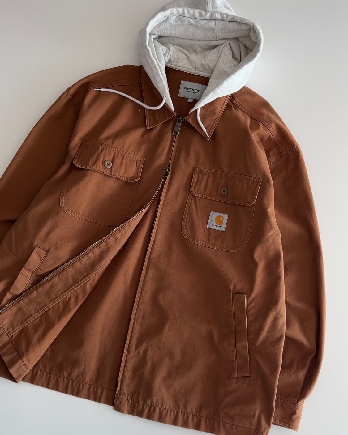 칼하트 파커 후드 셔츠 자켓 XL 상품이미지3