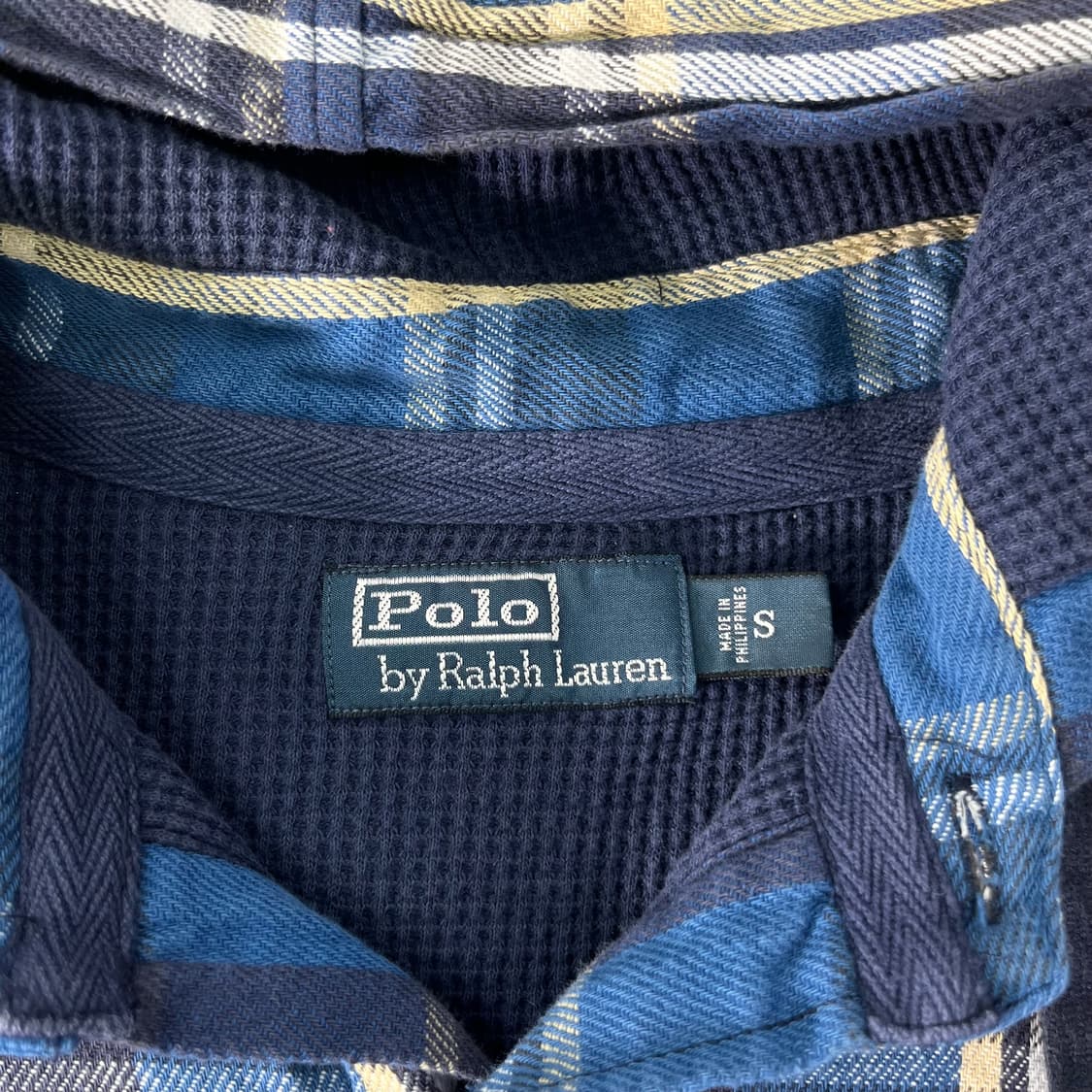 100 폴로랄프로렌 플란넬 후드 셔츠 상품이미지3