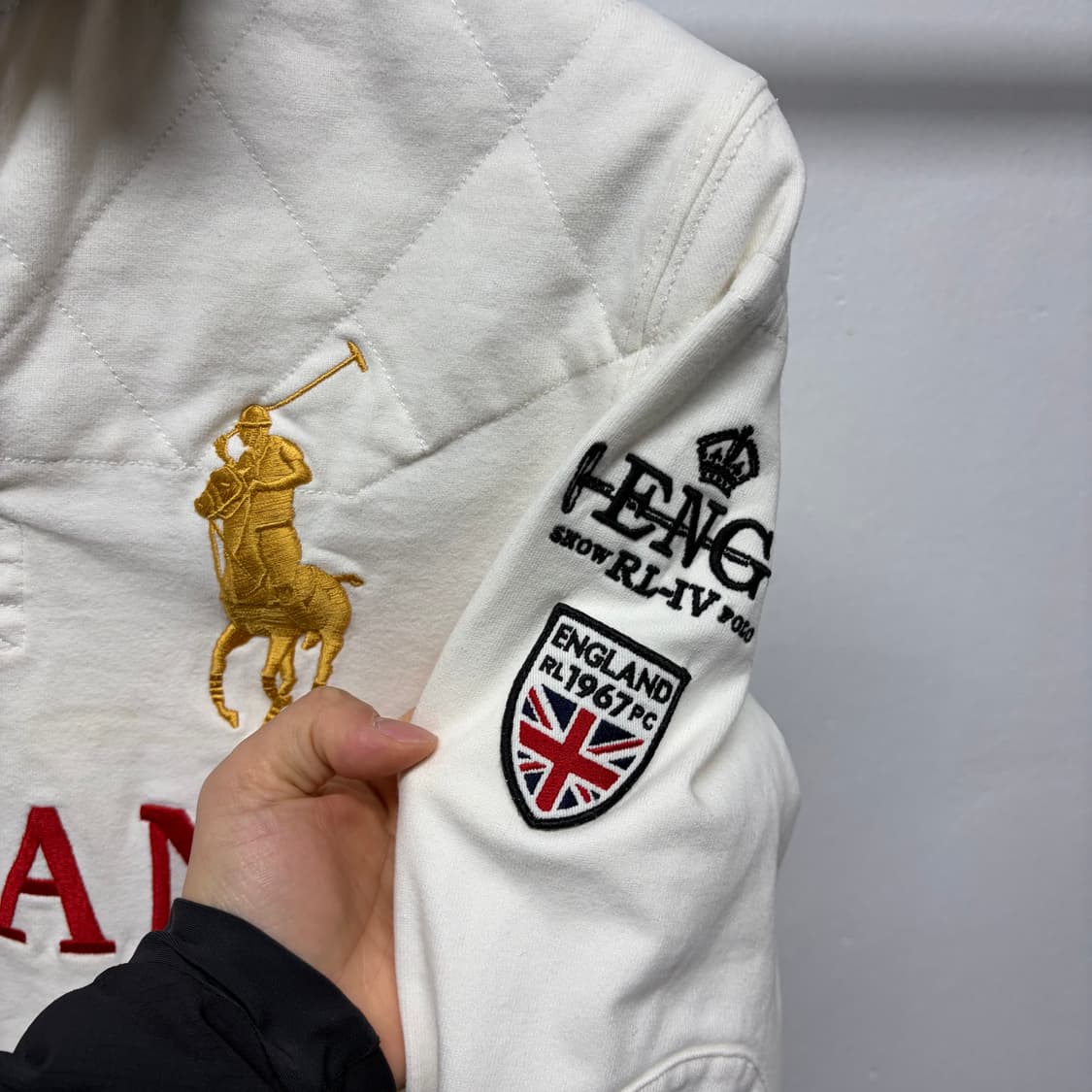 폴로 랄프로렌 잉글랜드 럭비 스웻셔츠 상품이미지4