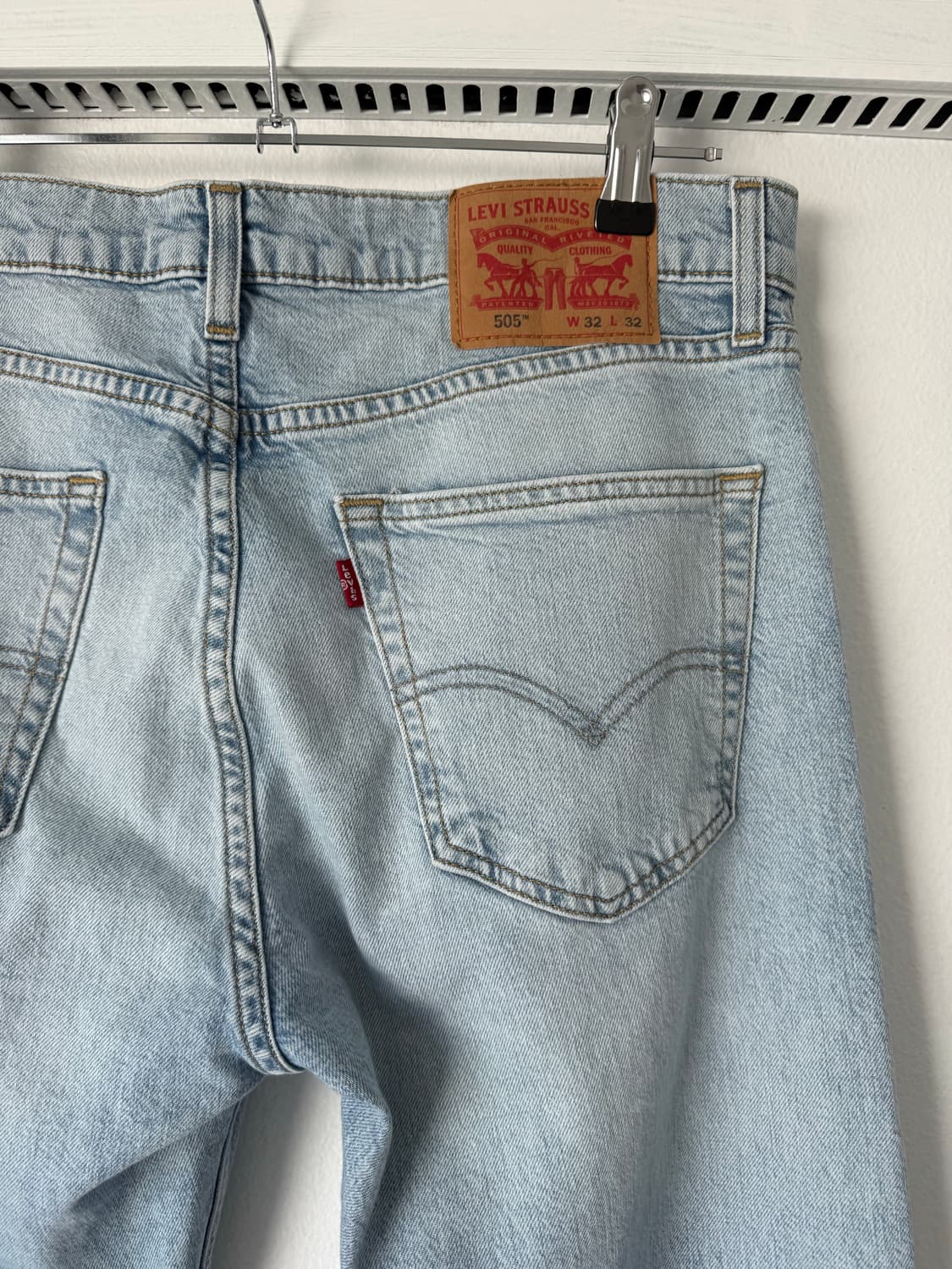 Perfect light blue levi’s 505(32x32) 상품이미지9