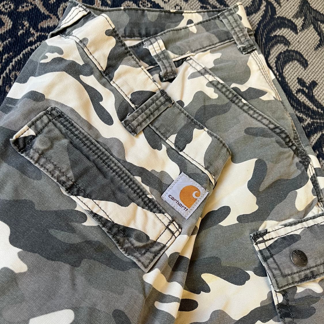 38 칼하트 카모 반바지/W2305 상품이미지4