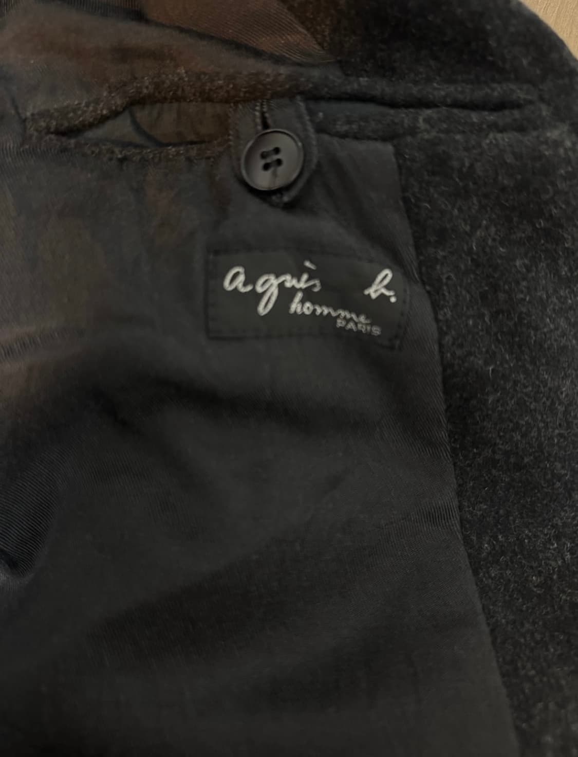 90s 아네스베 프렌치 울 자켓  상품이미지4