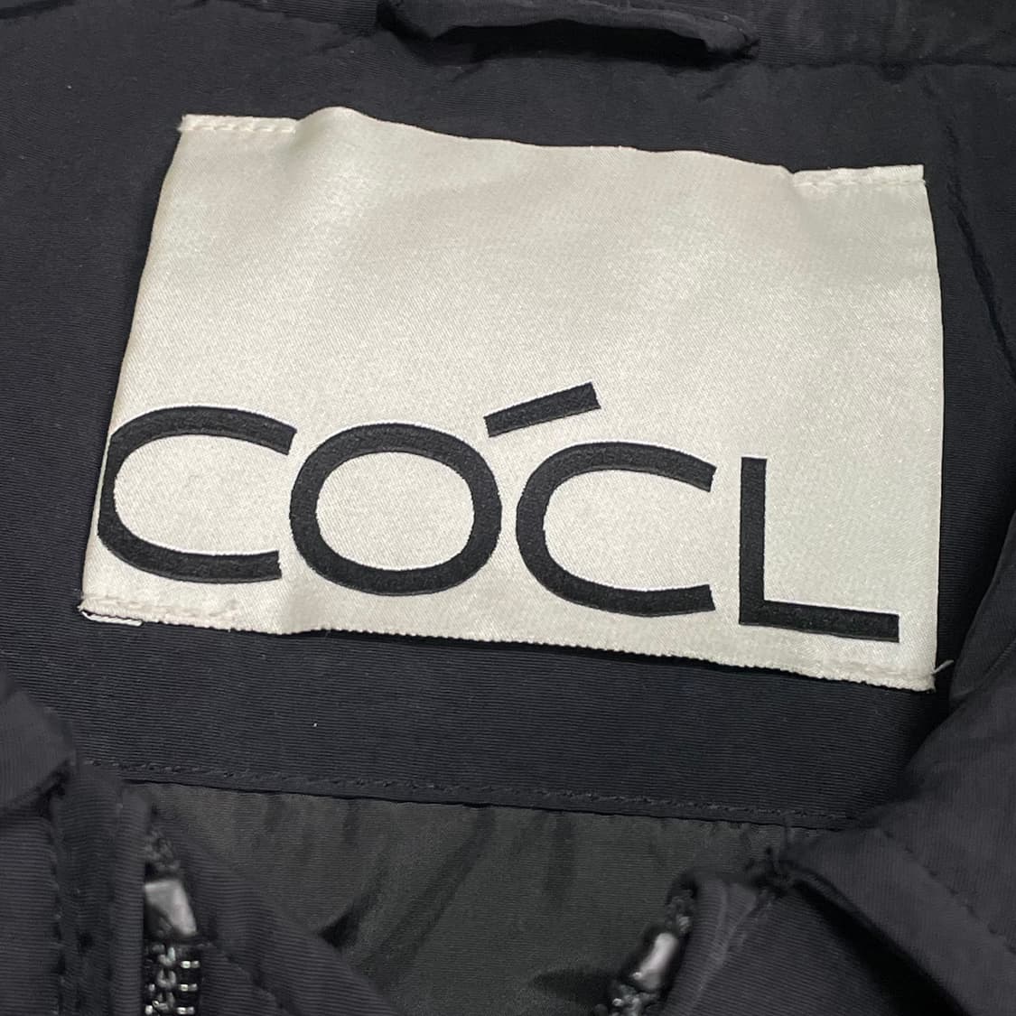 [L] 커스텀어클락 COCL 사이드디테일 블루종 봄버 숏점퍼 상품이미지2