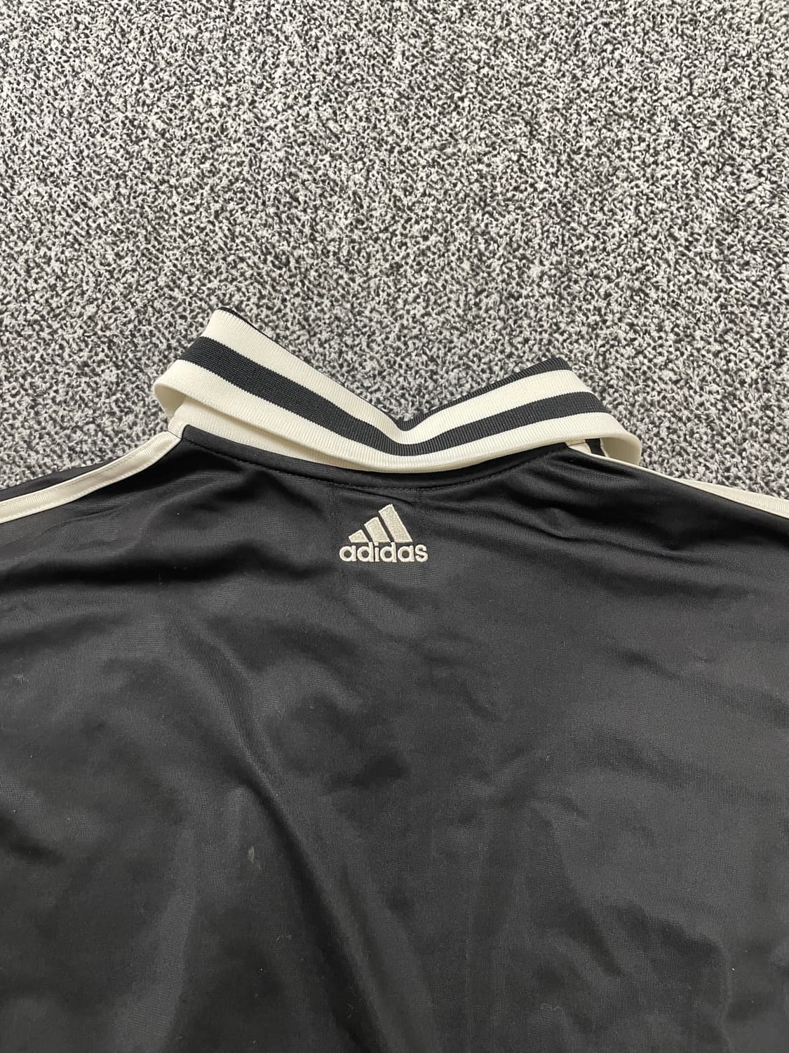 빈티지9. 아디다스 00's 트랙탑 트레이닝 져지 검흰 오레오 상품이미지5