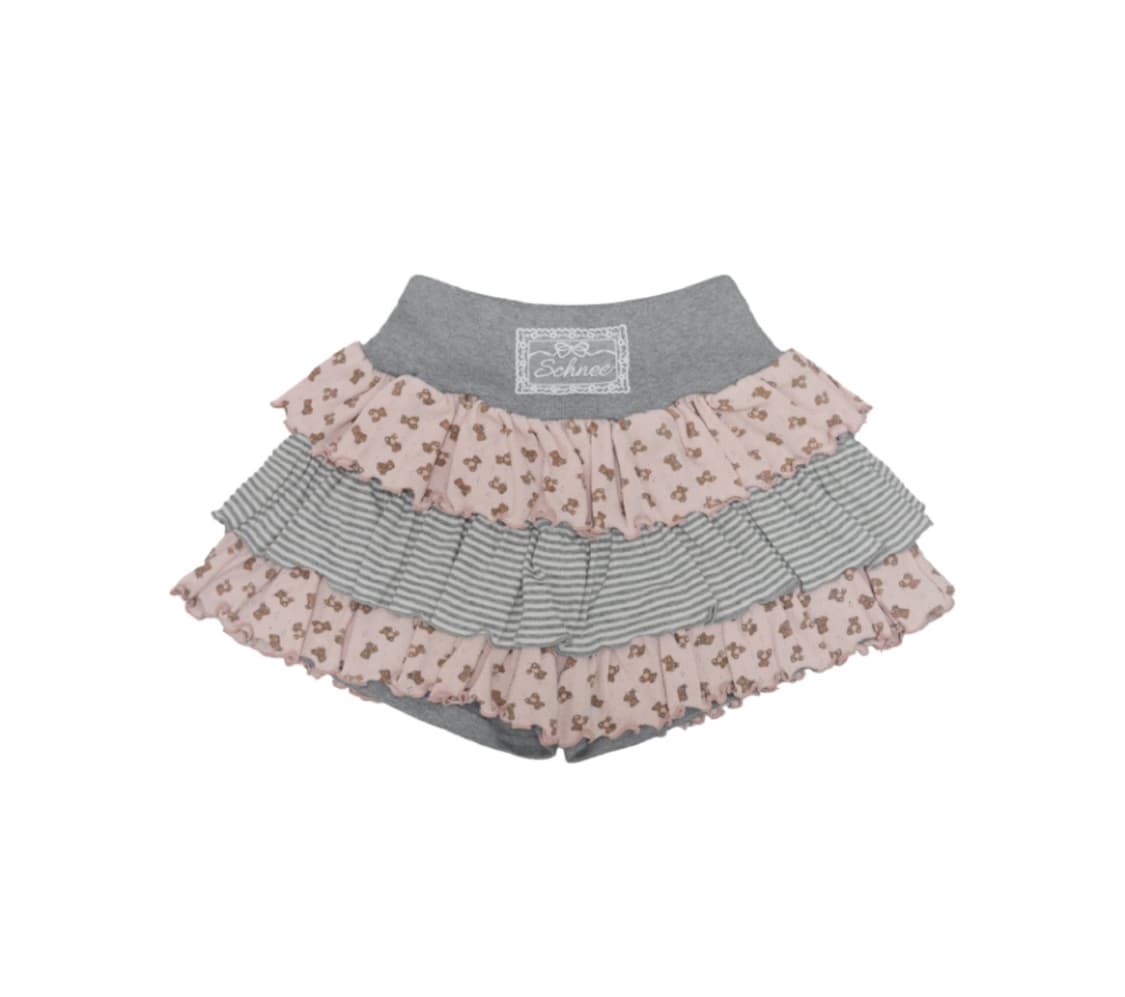 슈네 FLUFFY CANCAN PANTS SKIRT - BABY BEAR 상품이미지2