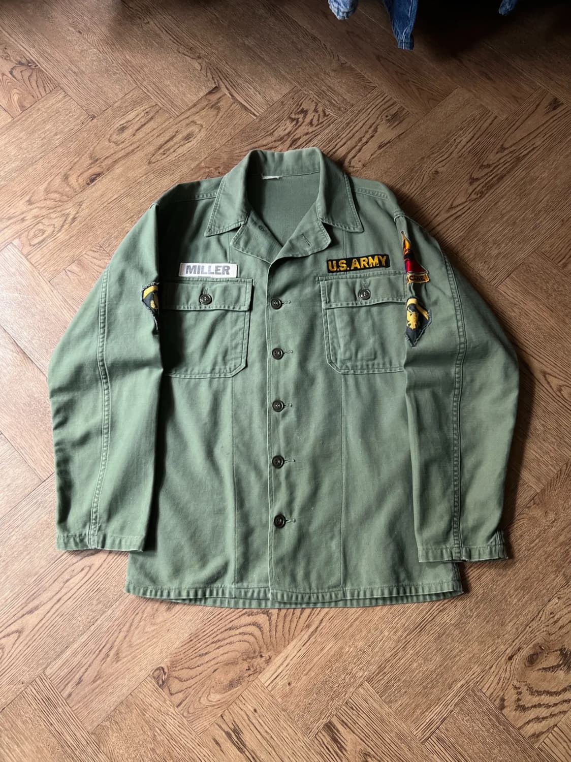 [S]50's 오리지널 U.S ARMY 1세대 OG-107 셔츠 상품이미지1