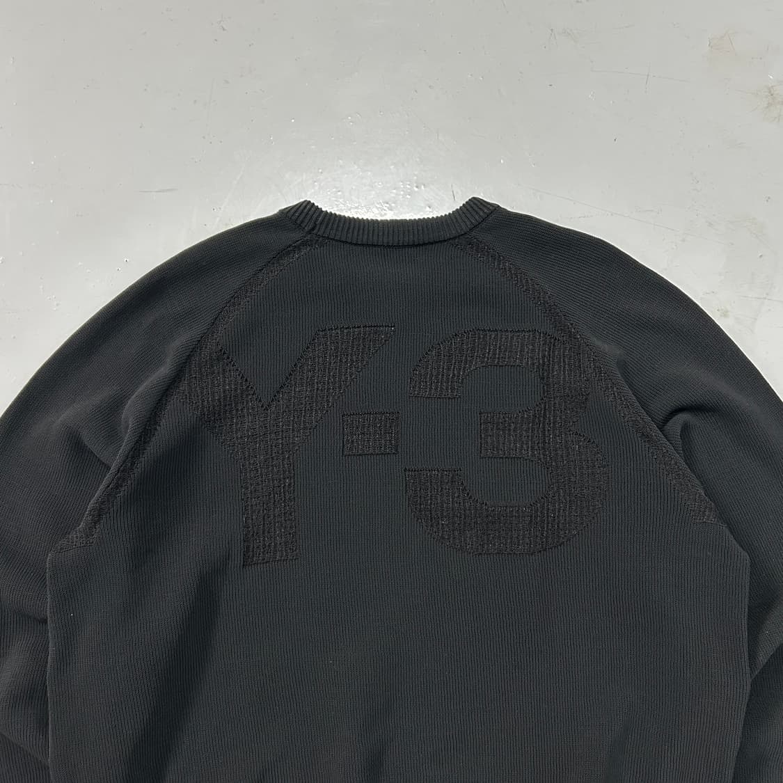 Y-3 빅로고 클래식 크루넥 니트  상품이미지2