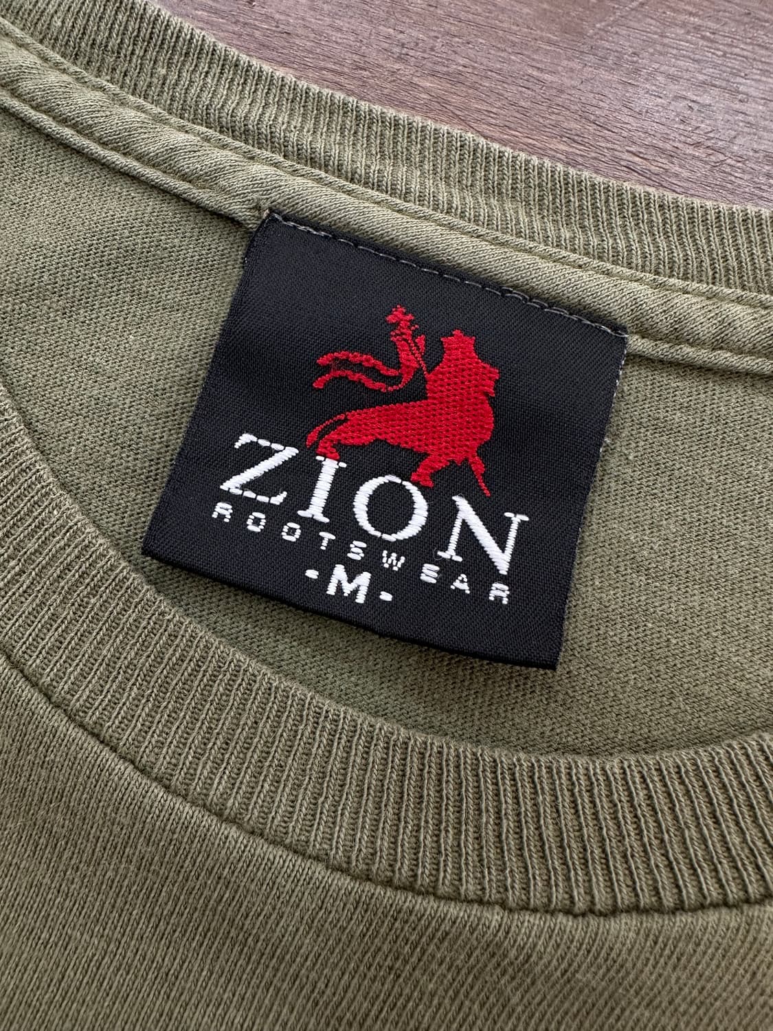 ZION 밥말리 레게 자메이카 USA 빈티지 반팔 티셔츠 상품이미지4
