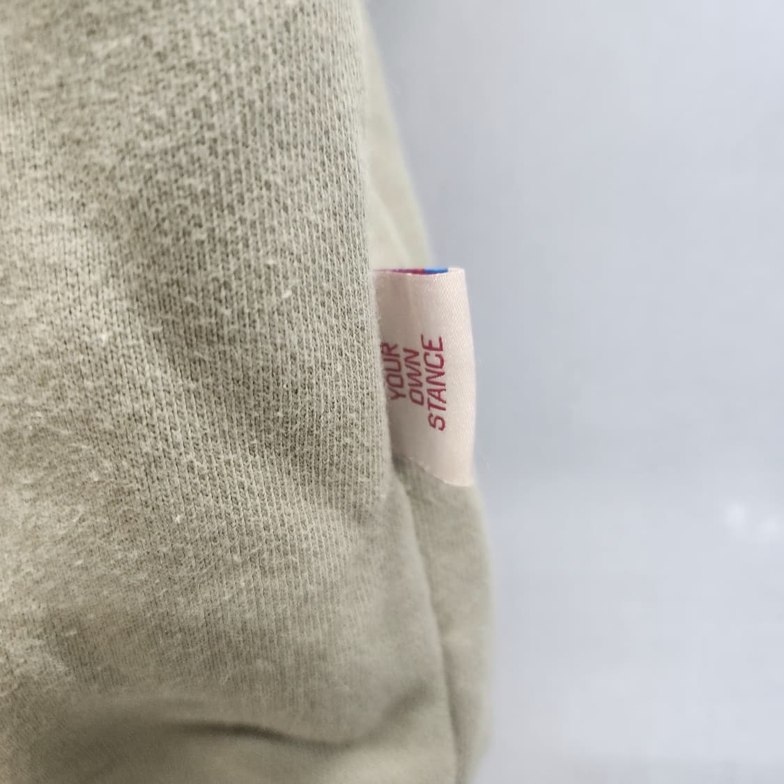 STNC 스텐스 백 빅로고 자수 오버핏 후드티 2XL 상품이미지6