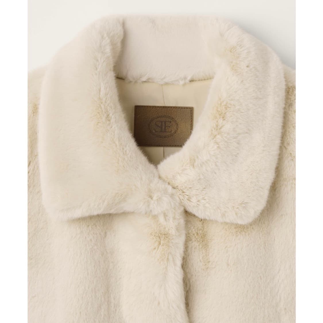 시엔느 캐롤 퍼자켓 아이보리 상품이미지3