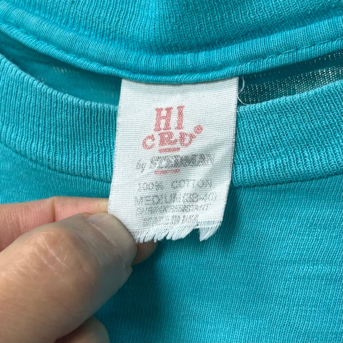 80s Hi Cru by Stedman 빈티지 튜블러 티셔츠 상품이미지4