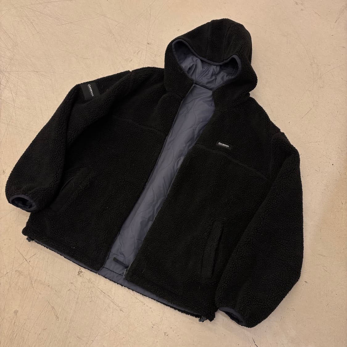 커버낫 리버시블 플리스 자켓 상품이미지1