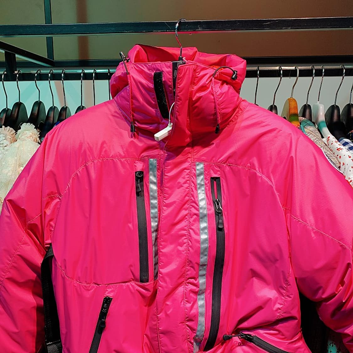 캐나다 구스X와이 프로젝트 남녀공용 핑크 덕다운 파카 상품이미지2