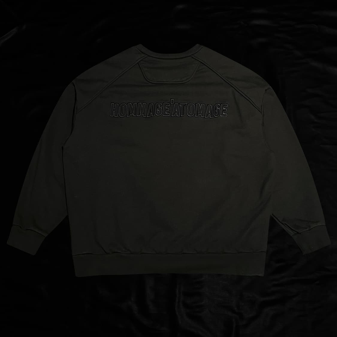 준지 가먼트 다잉 스웨트셔츠 그레이 상품이미지2