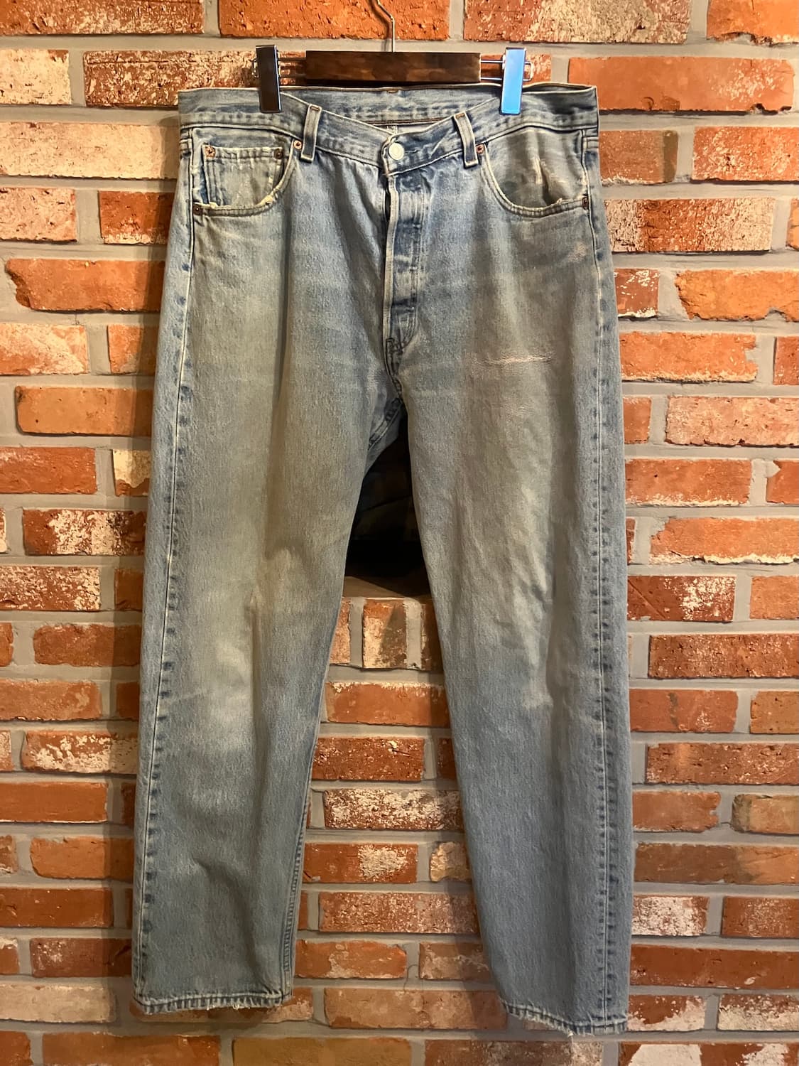 90s USA 빈티지 리바이스 501 데님 팬츠 상품이미지2