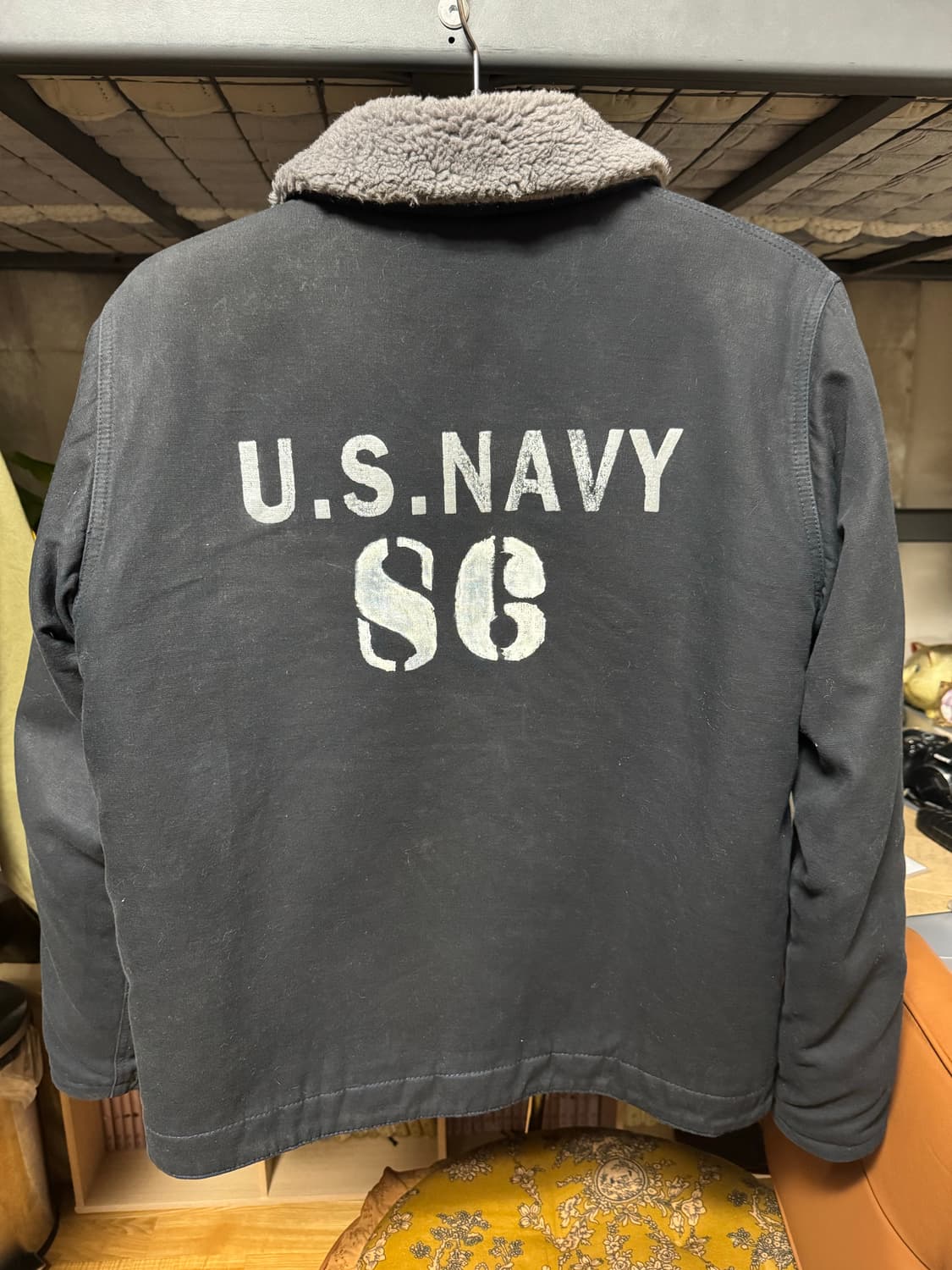 US.NAVY 후크 덱 자켓 L       #버즈릭슨브론슨리얼맥코이 상품이미지2