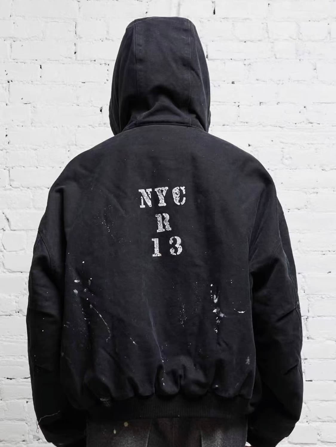 (~2/5, 블랙핑크 지수 착용) R13 워크봄버 자켓 xs/s 사이즈 상품이미지2