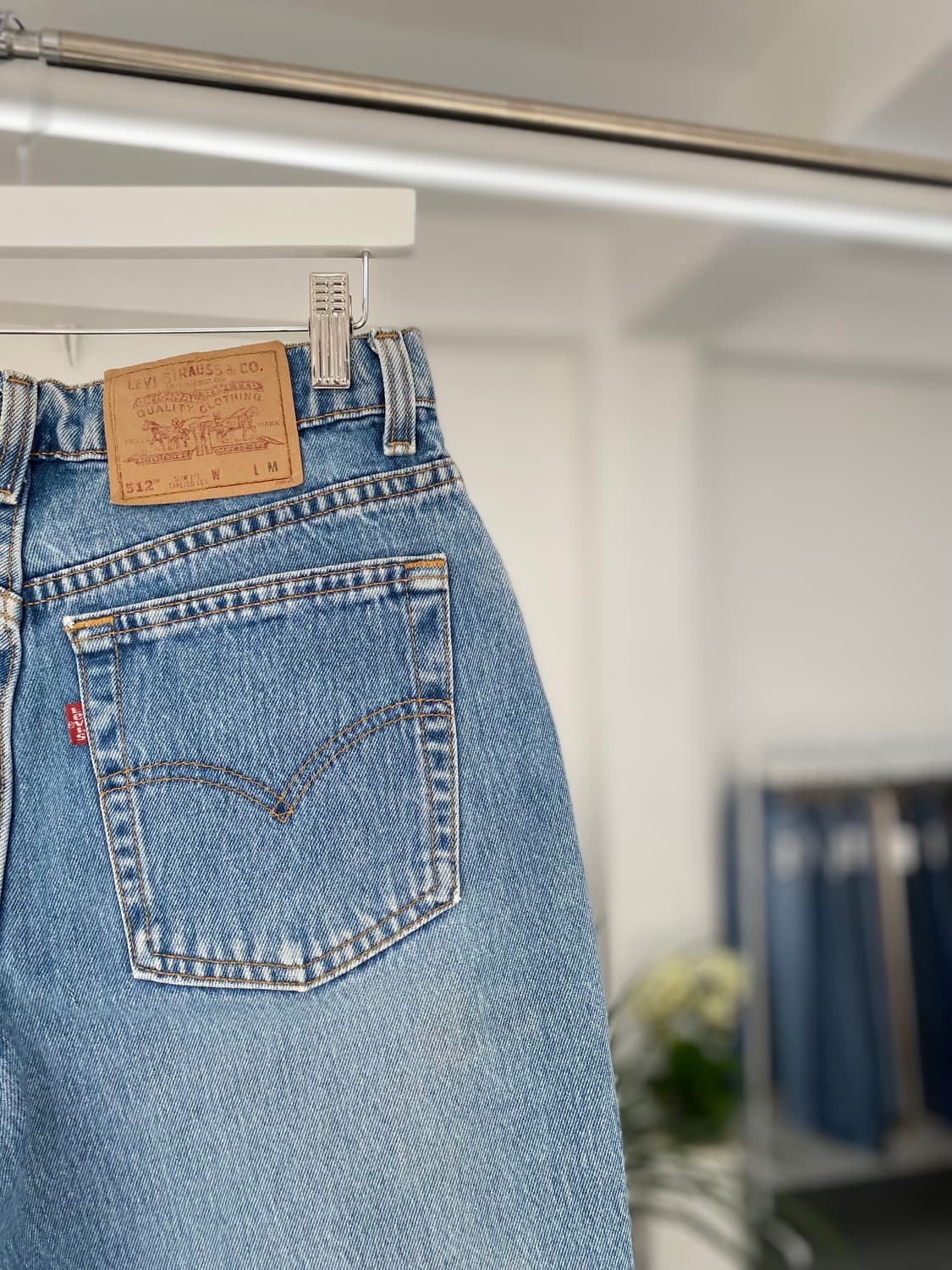 Levis512 Cut Off 90s USA 27사이즈 a4896 상품이미지6