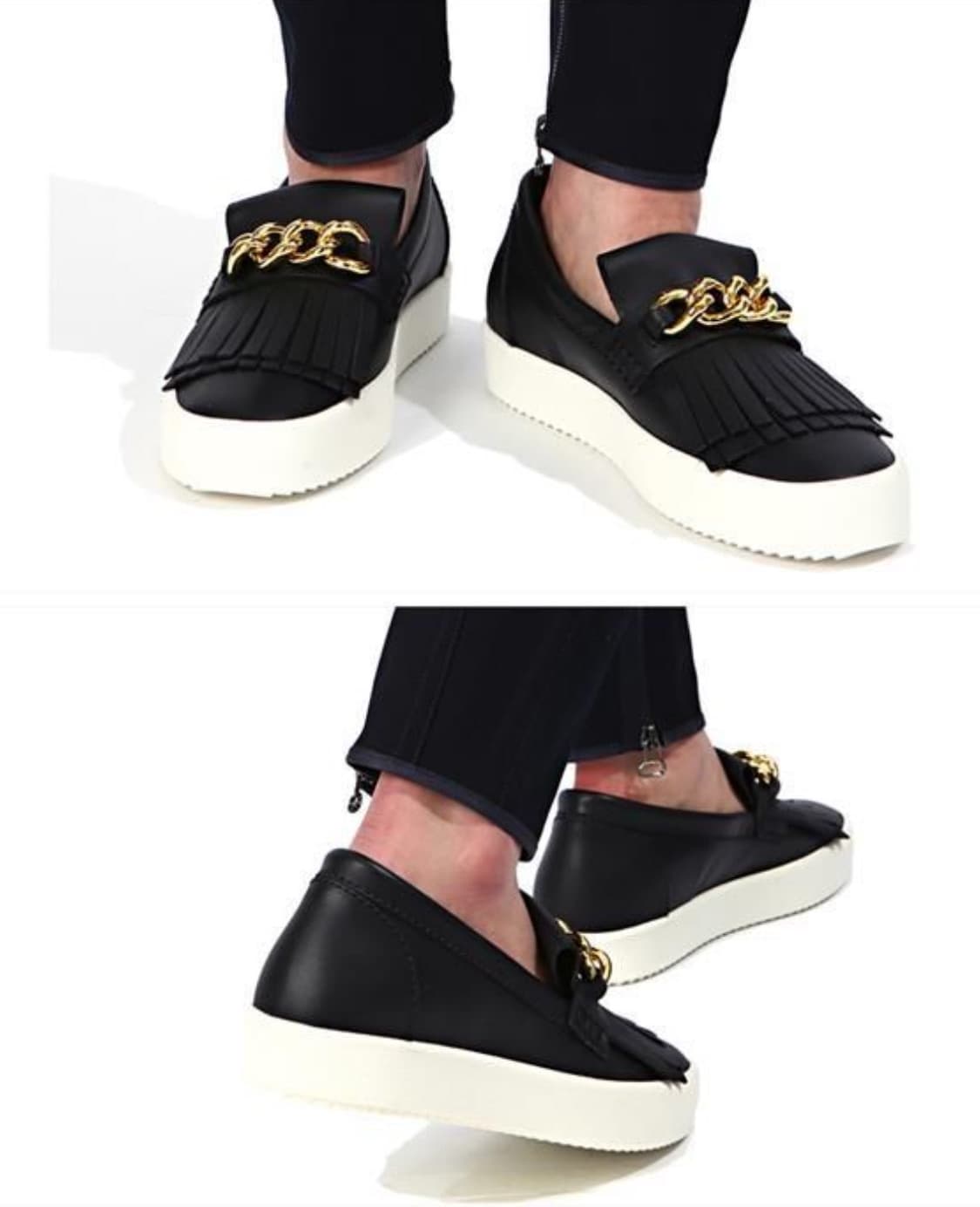 쥬세페 자노티 체인-테슬 슬립온(42 사이즈) 상품이미지2