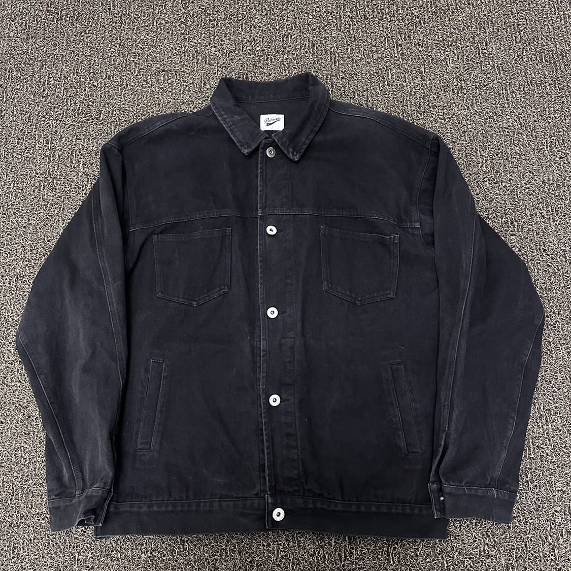Parlamento 파르티멘토 데님 자켓 블랙 L 상품이미지1