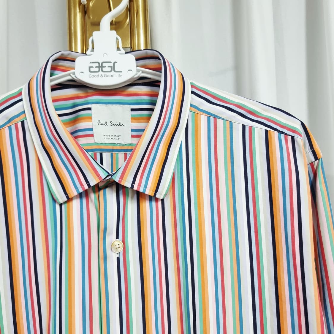 폴스미스 스트라이프 셔츠 롱슬리브 (95사이즈) 상태최상 상품이미지2