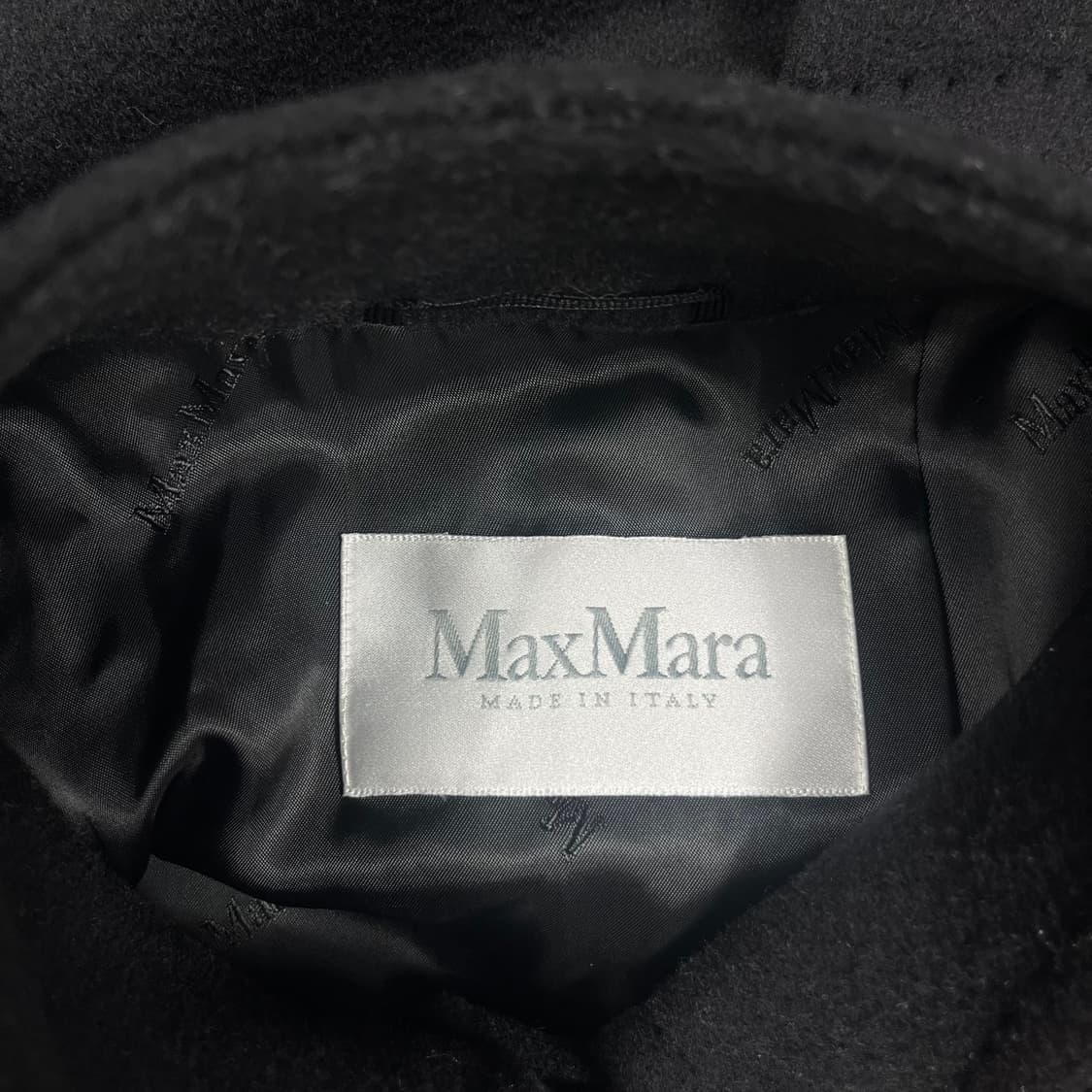 막스마라(MaxMara) 블랙 울코트 상품이미지7
