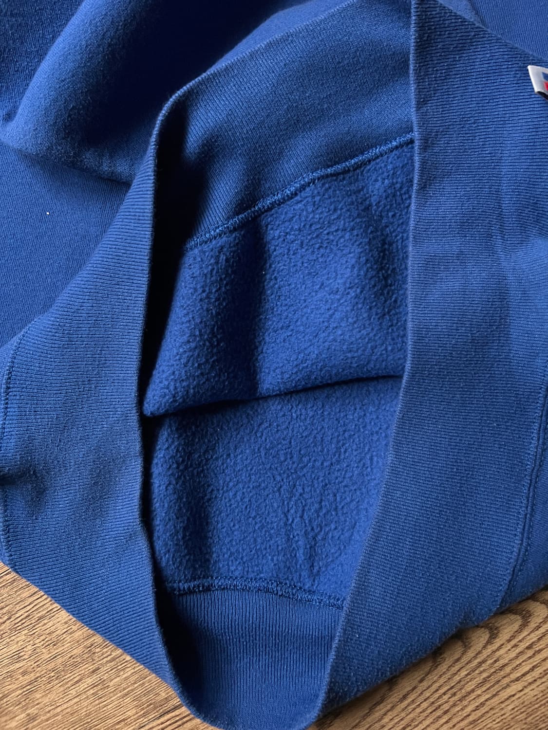 [L]00's Russell USA 러셀 블루 플레인 스웻셔츠 상품이미지6