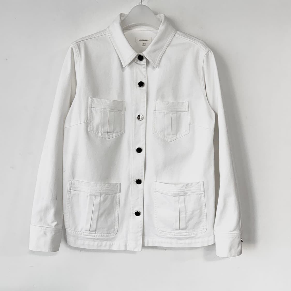 제라드다렐 로고 버튼 코튼 자켓 상품이미지1