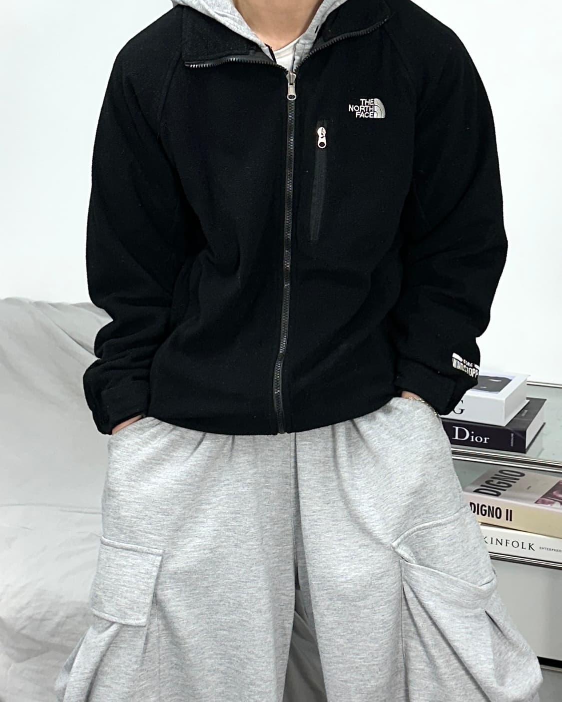 노스페이스 써밋 시리즈 윈드스토퍼 플리스 자켓 M 상품이미지1