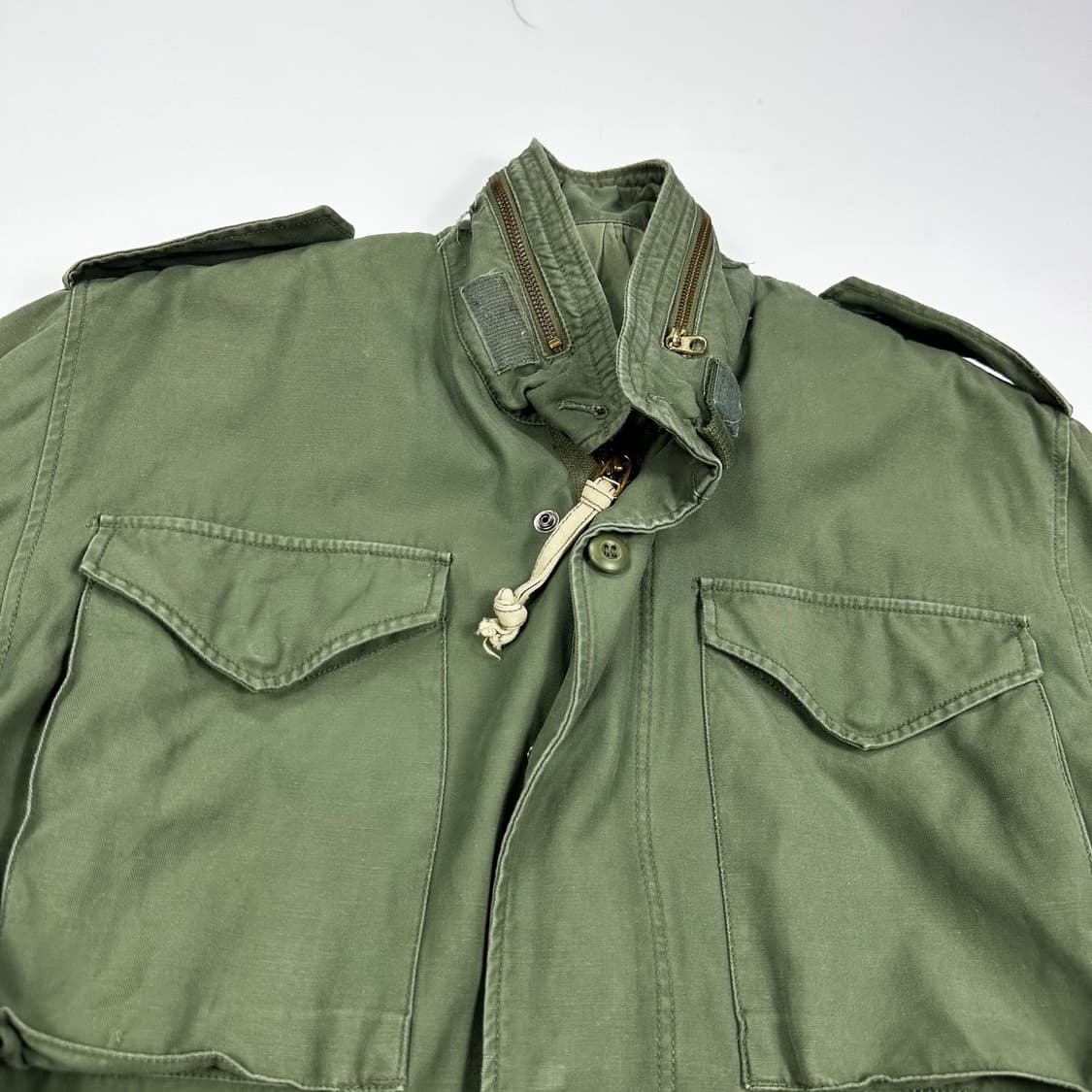 VTG 빈티지 밀리터리 카키 M65 필드자켓 (M) 상품이미지4