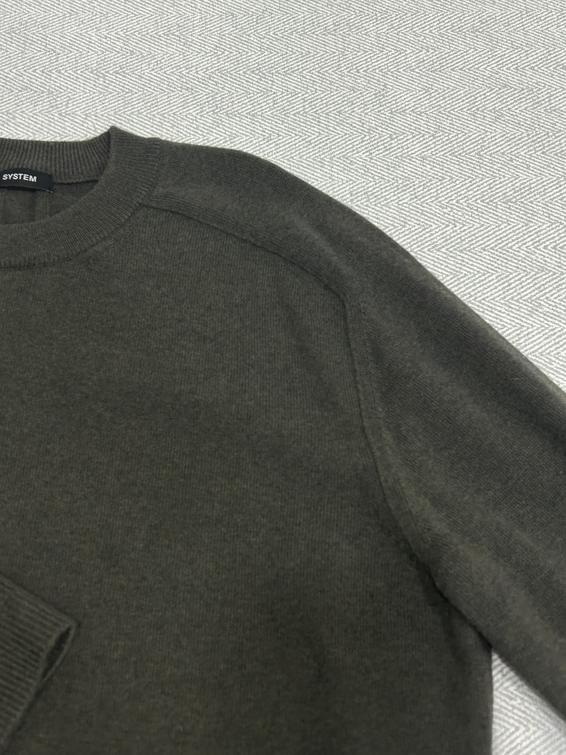 한섬 시스템 옴므 울100% 니트 남성 100사이즈 상품이미지9