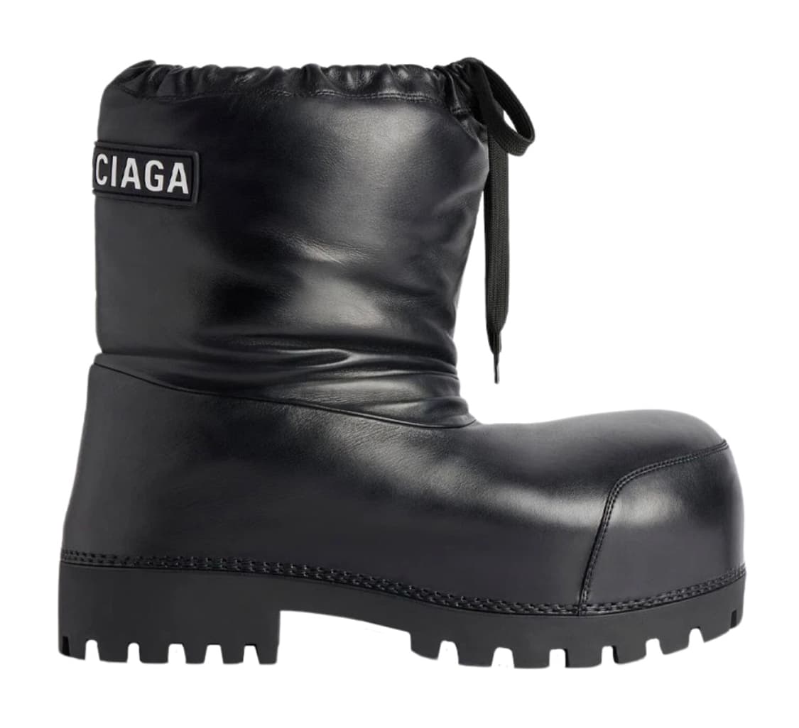 발렌시아가 알레스카 레더 로우 부츠 상품이미지1