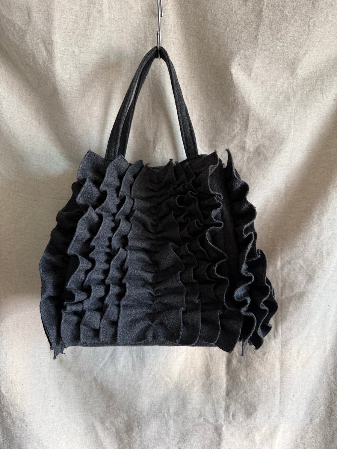 Ray BEAMS frill tote bag 상품이미지1